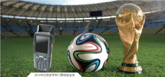 선택적인 LF HF UHF NFC와  윈도우 모바일 / CE 울퉁불퉁한 포켓용 rfid 판독기